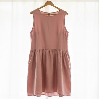 Cotton poplin dark rose