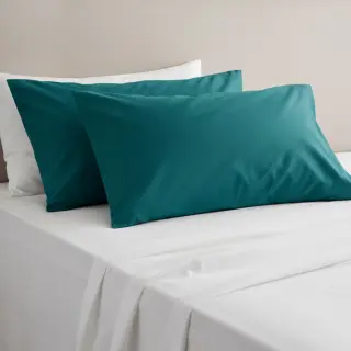 Cotton poplin forest petrol