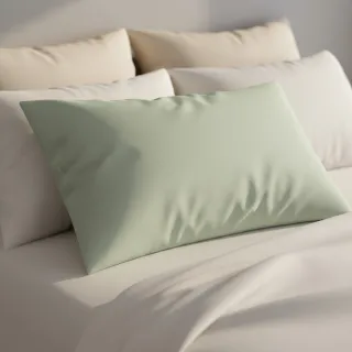 Cotton poplin sage