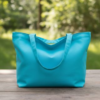 Cotton poplin light turquoise