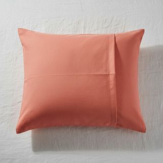 Cotton poplin coral