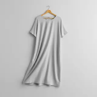 Cotton poplin light grey