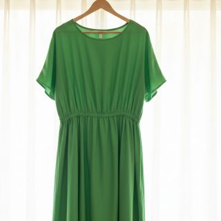 Cotton poplin light green