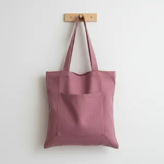 Cotton poplin mauve