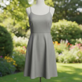 Cotton poplin rock grey