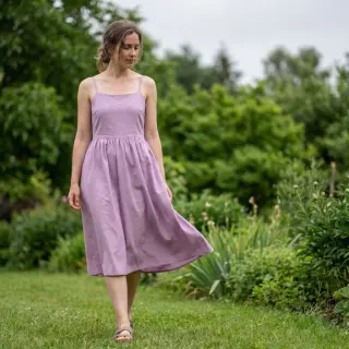 Cotton poplin lilac