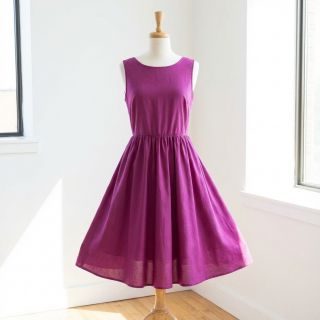 Cotton poplin violet