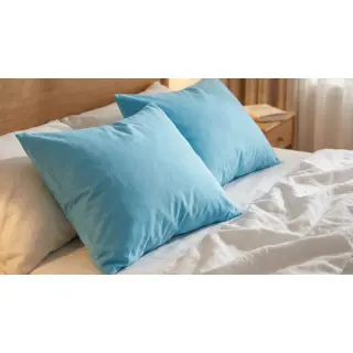 Cotton poplin sky blue