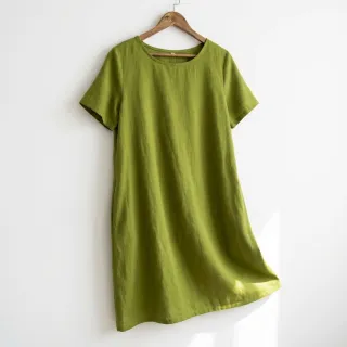 Cotton poplin green