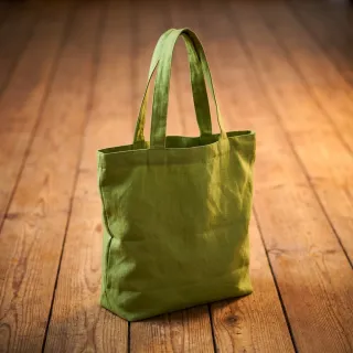 Cotton poplin green