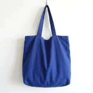 Cotton poplin dark cobalt