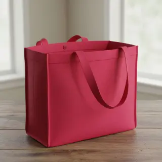 Cotton poplin cerise