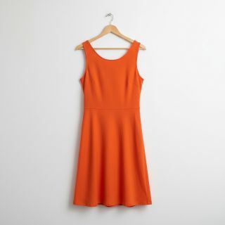 Cotton poplin orange