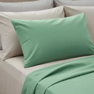 Cotton poplin pepermint