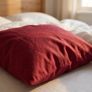 Cotton poplin wine