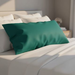 Cotton poplin petrol