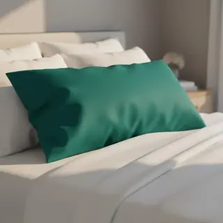 Cotton poplin petrol
