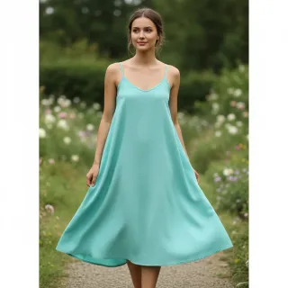 Cotton poplin mint