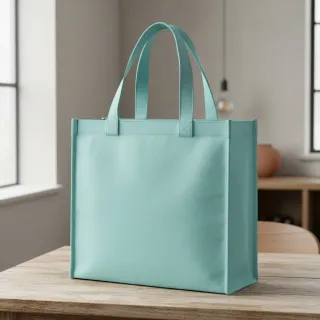 Cotton poplin mint