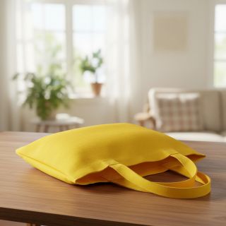 Cotton poplin lemon