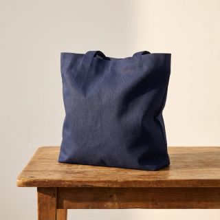 Cotton poplin navy