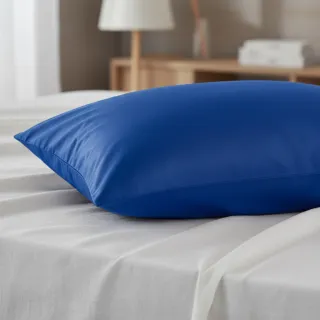 Cotton poplin cobalt