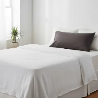 Cotton poplin dark grey