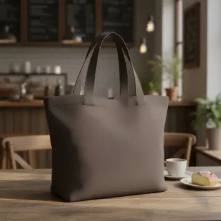 Cotton poplin dark grey