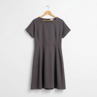Cotton poplin dark grey