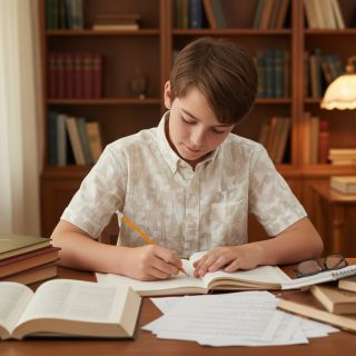 Cotton fabric with linen JACQUARD Abstarct natural