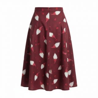 Cotton fabric Tomte Warm Heart