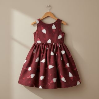 Cotton fabric Tomte Warm Heart