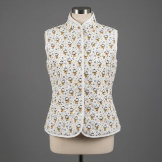 Cotton fabric QUILTING Elisabetta jaune