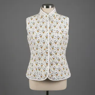 Cotton fabric QUILTING Elisabetta jaune