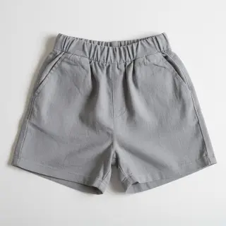 Cotton fabric with linen PREMIUM light grey