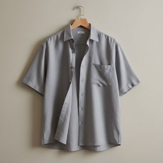 Cotton fabric with linen PREMIUM light grey