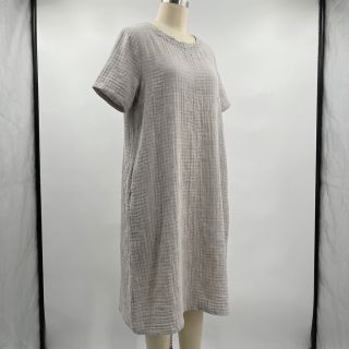 Cotton fabric STRETCH Baby beige