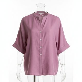 Cotton fabric with linen old pink