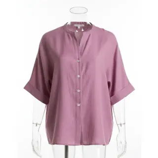 Cotton fabric with linen old pink