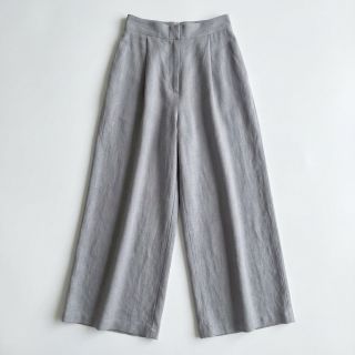 Cotton fabric with linen grey