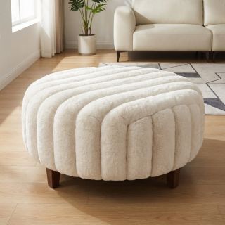 Faux fur Barracuda ecru