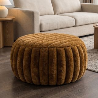 Faux fur Barracuda tabac