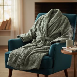 Terry Animal skin dark green