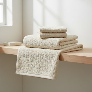 Terry Animal skin natural washed