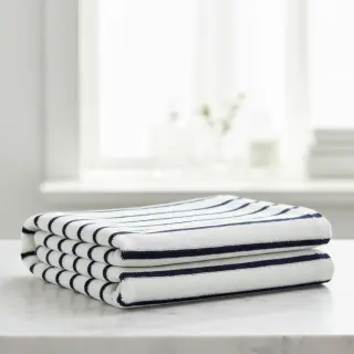 Terry YARN DYED Stripe SMALL dark blue