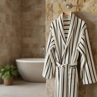 Terry YARN DYED Stripe SMALL dark blue