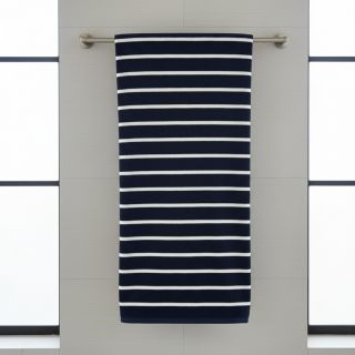 Terry YARN DYED Stripe BIG dark blue