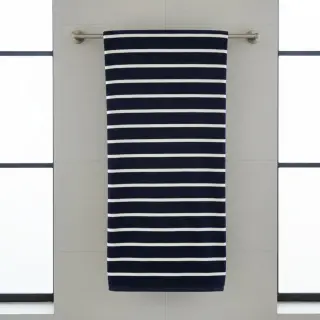 Terry YARN DYED Stripe BIG dark blue