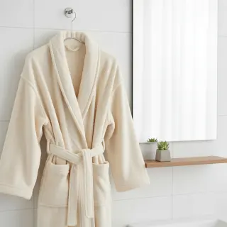 Terry VELVET BAMBOO ecru