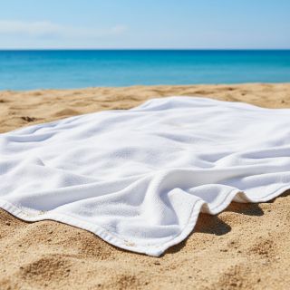 Terry VELVET BAMBOO white